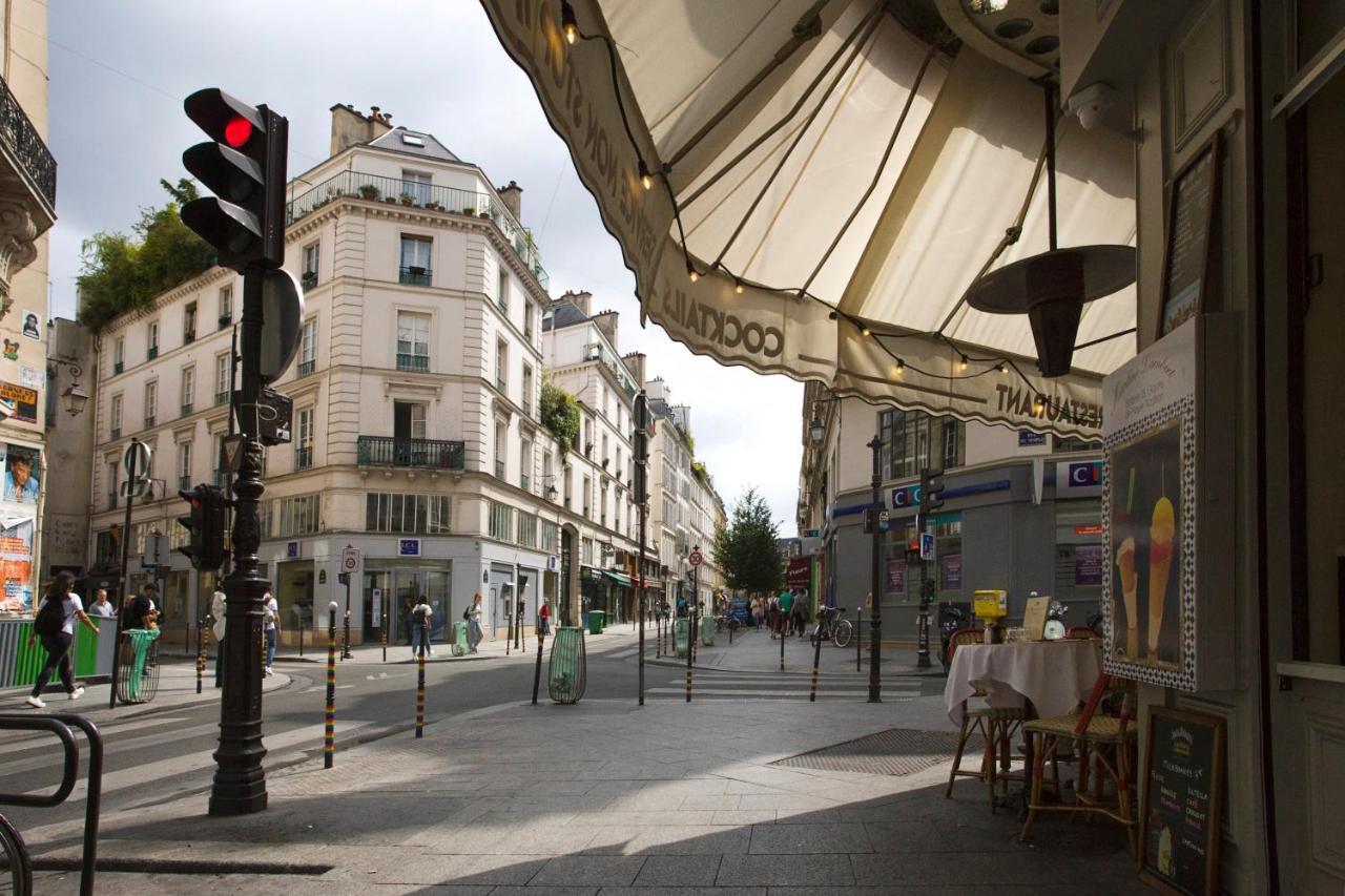 Rambuteau Daire Paris Dış mekan fotoğraf